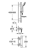 Душевая система Grohe Grohtherm 1000 34286000 хром