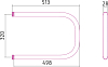 Полотенцесушитель водяной Стилье П-образный 32х50 00002-3250