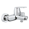 Комплект смесителей Grohe Eurosmart Cosmopolitan 1000179 для раковины, ванны с душевым гарнитуром и полкой, хром