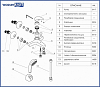 Смеситель для ванны Wasserkraft Isen 2601