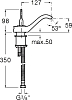 Смеситель для раковины Roca Urban 5A3004C00, хром