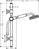 Душевой гарнитур Axor Montreux 27982820 никель