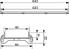 Решётка Tece TECEdrainline Plate 6 009 70 90 см под плитку