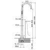 Смеситель для ванны с душем Cisal Slim SM00420021 хром