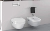 Подвесной безободковый унитаз Villeroy&Boch Architectura 5684R001/98M9C101 DirectFlush, крышка микролифт