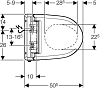 Крышка-биде Geberit AquaClean 146.130.11.2, белый