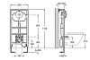 Инсталляционная система Roca Duplo WC Fluxor 890092100 для унитаза