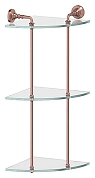 Полка 3SC Stilmar STI 619 белый;коричневый