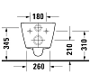 Унитаз подвесной Duravit D-Neo 45770900A1 Rimless, безободковый, сиденье микролифт, белый