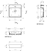 Раковина Bocchi Slim Line 1598-001-0126 белый