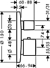 Термостат Hansgrohe Metris Ecostat E 31573000 для душа