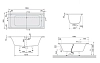 Квариловая ванна Villeroy & Boch Omnia Architectura 190х90 UBA199ARA2V-01 белый