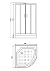 Душевая кабина Parly Classic Эконом EC931