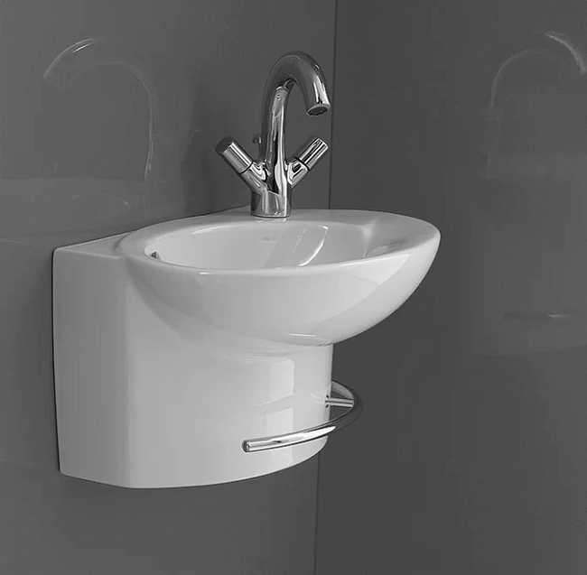 Раковина Jacob Delafon Presquile E1337-00/E75635-CP белый