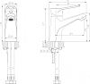 Смеситель Bravat Eco-D F193158C для раковины