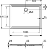 Поддон для душа Grohe Universal Shower Trays 39308000