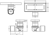 Душевой лоток Magdrain J200G50-BL