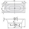 Акриловая ванна Villeroy & Boch Loop&Friends UBA180LFS2V-01 белый