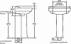 Пьедестал для раковины Ideal Standard Reflection E473001