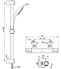 Душевая система Ideal Standard Ceratherm A7203AA хром