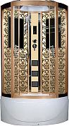 Душевая кабина Niagara Lux 7710G 100x100x220, золото