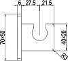 Настенный держатель RGW Shower Panels SP-186