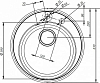 Кухонная мойка Iddis Kitchen G K04S511i87, сафари