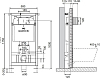 Система инсталляции для унитазов OLI 74 OLI Pure 152978