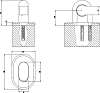 Держатель для душа Gessi Goccia 33757#279, белый