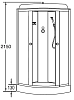 Душевая кабина Loranto Sunway CS-6681F 80*80*215