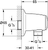 Подключение для душевого шланга Grohe Movario 28405000