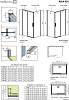 Дверь для душевого уголка Radaway Idea KDJ 130 L