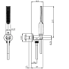 Душевая лейка Bossini Apice B00910.045 белый