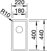 Кухонная мойка Blanco Claron 180-IF 521564