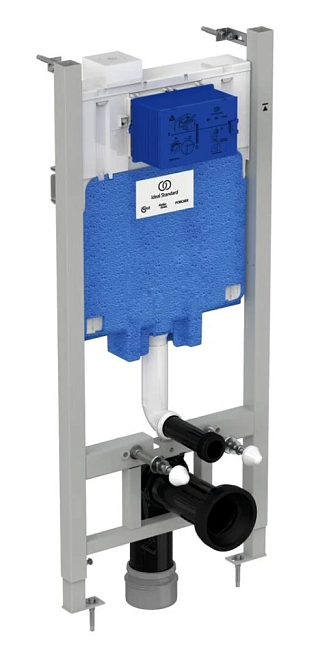 Инсталляция Ideal Standard Prosys 2.0, без кнопки, R046367 с унитазом Ideal Standard Tesi RT007902 c сиденьем микролифт, T007901, комплект