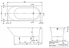 Квариловая ванна Villeroy & Boch Oberon 2.0 180х80 UBQ181OBR2DV-01 белый