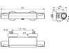 Смеситель для душа Ideal Standard Ceratherm A7695AA хром