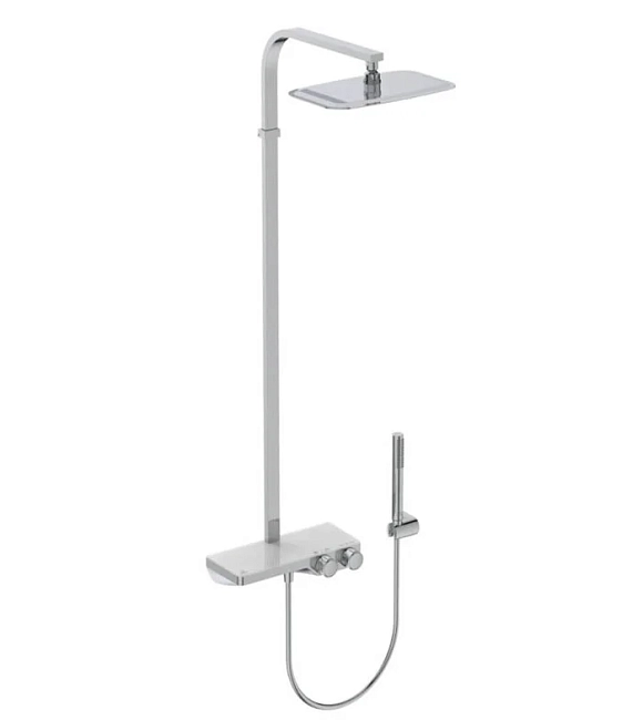 Душевая система Ideal Standard Ceratherm A7332AA хром, белый