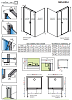 Душевой уголок Radaway Nes KDS I 120х100 см правый стекло прозрачное