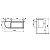 Тумба под раковину Laufen Palace 4.0160.2.075.464.1 белый