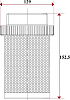 Сетчатый фильтр Itap 102 4" для обратного клапана