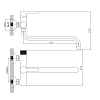 Смеситель для ванны Haiba HB22652-7 черный