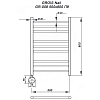 Полотенцесушитель электрический Grois Nail ca-00005363 черный