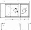 Кухонная мойка Zorg Inox X X-78-2-44, сталь