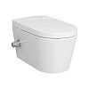 Инсталляция Geberit Duofix Delta с безободковым унитазом VitrA Nest 458.163.21.1/5176B003-6233 5176B003-6233, с функцией биде, сиденье микролифт, клавиша хром