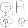 Косметическое зеркало Bemeta 112201332, хром