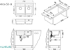 Кухонная мойка Alveus Atrox 50 Granital 1131997 arctic