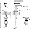 Смеситель для биде Gessi Eleganza 46007#149, finox