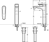 Смеситель Bravat Source F1173218CP-A-ENG для раковины