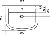 Раковина 60 см IFO Orsa RP411160100